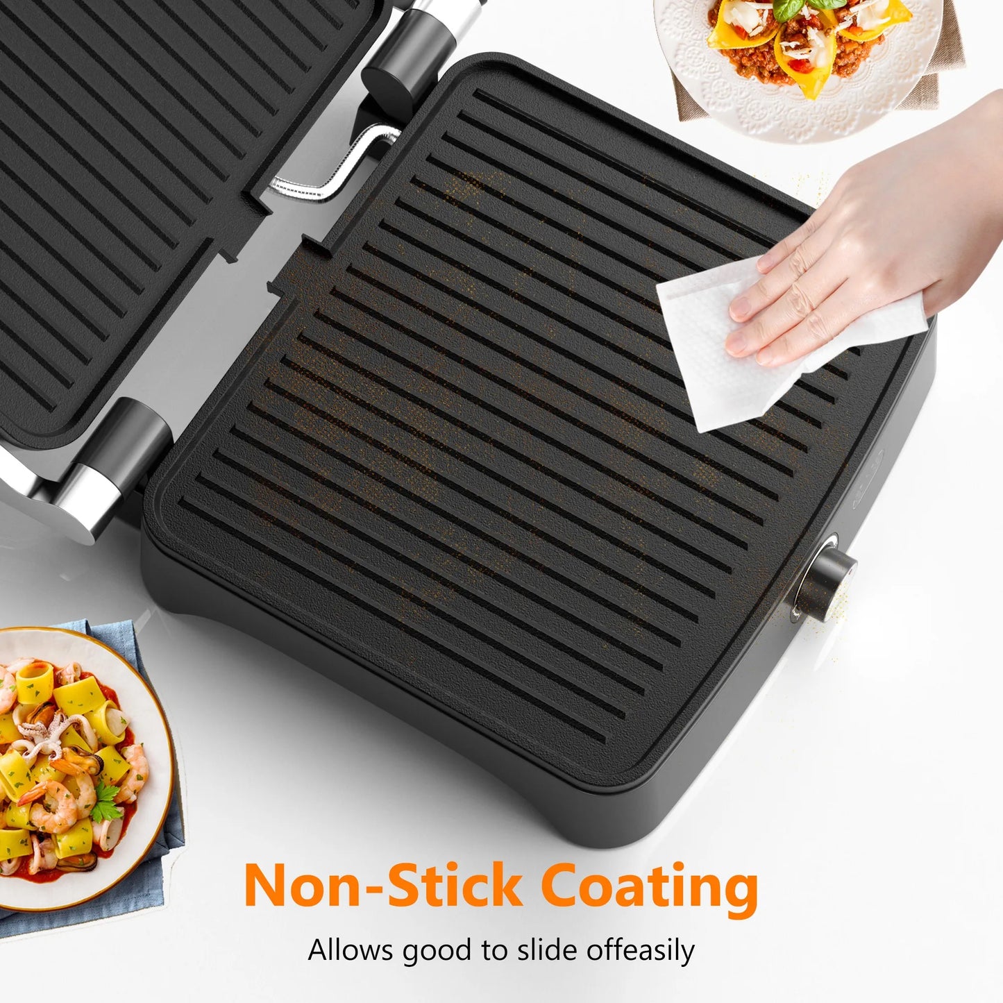 Easy Panini Press Grill