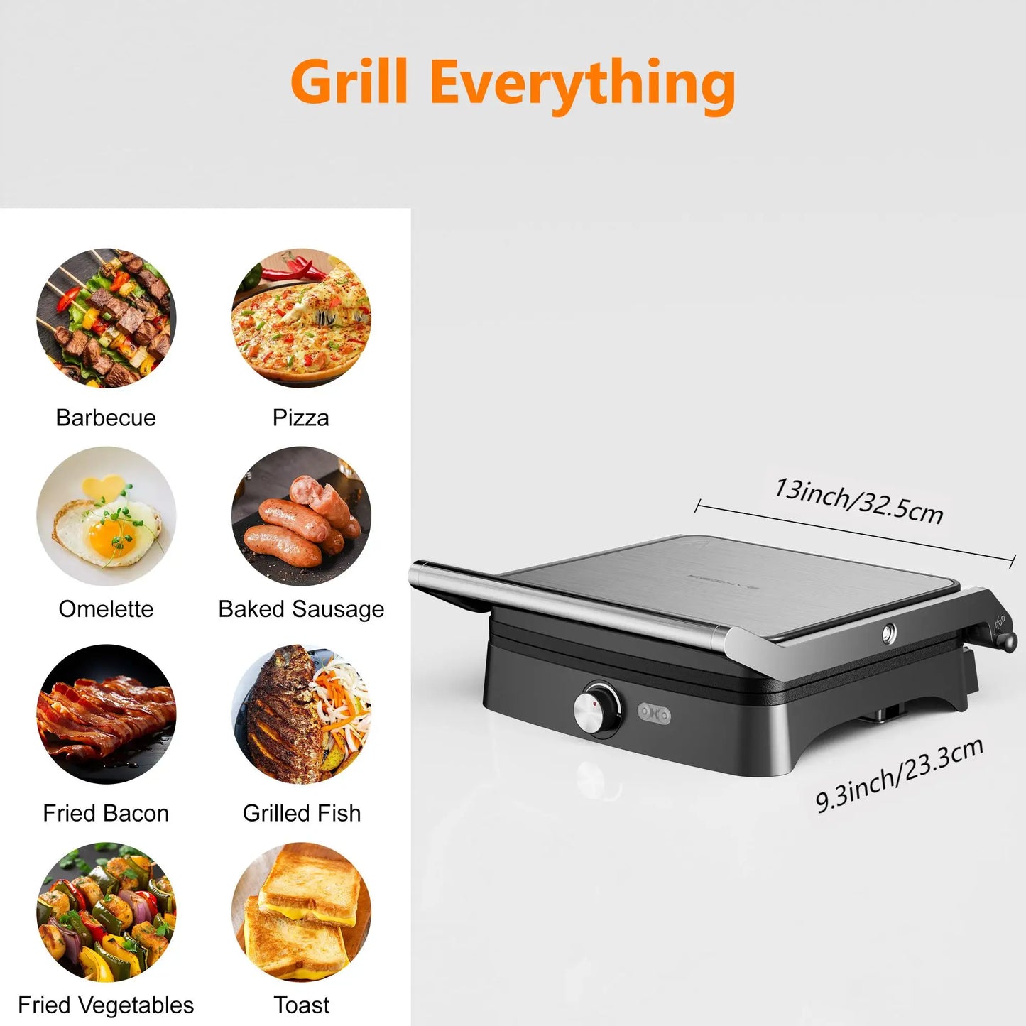Easy Panini Press Grill